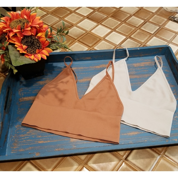 🆕️ NWOT Free People Intimately Ali Low Back Bra - Picture 1 of 8